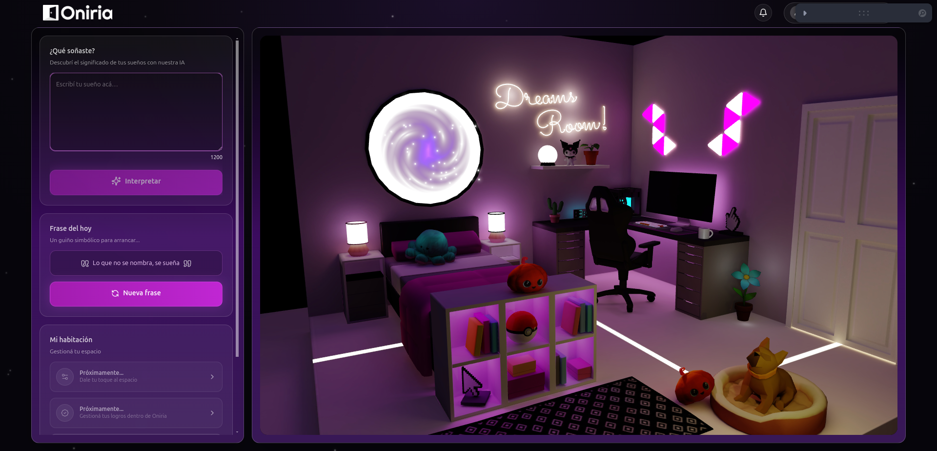 Describile tu sueño a la IA